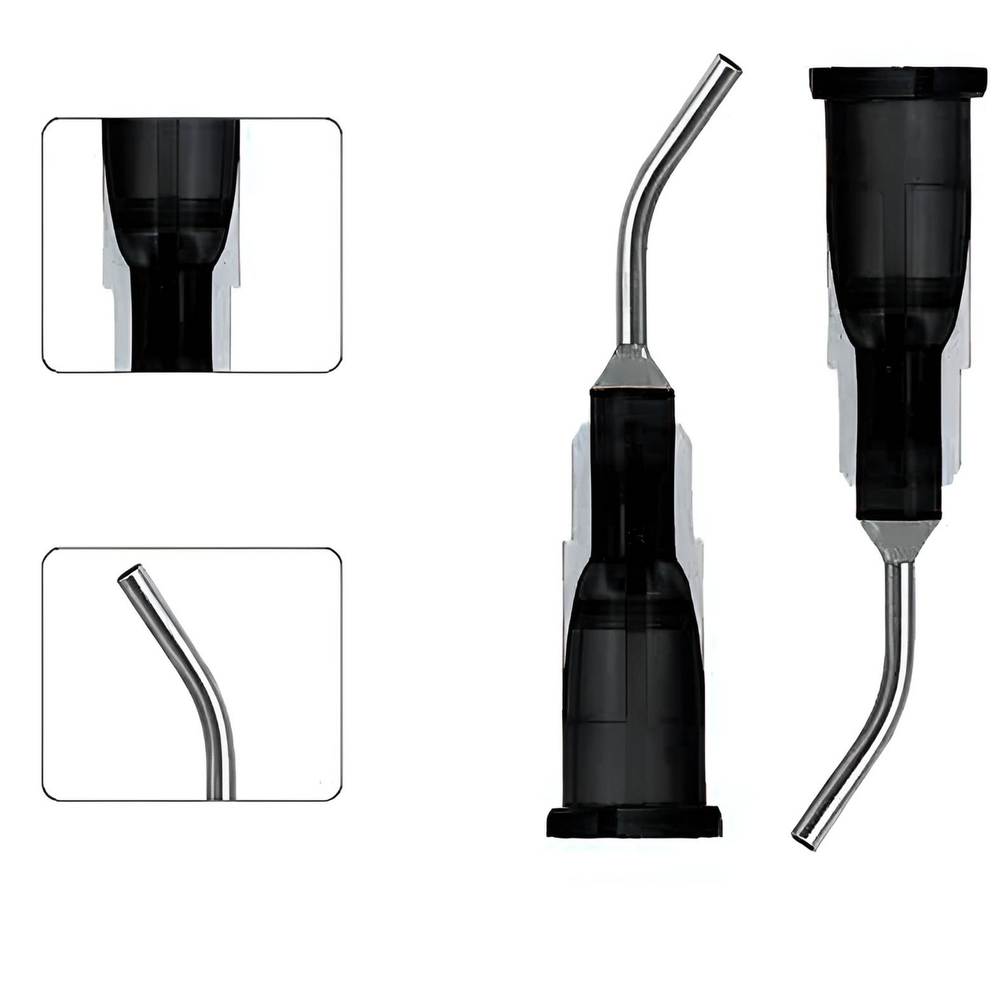 Disposable Pre-Bent Syringe Tips